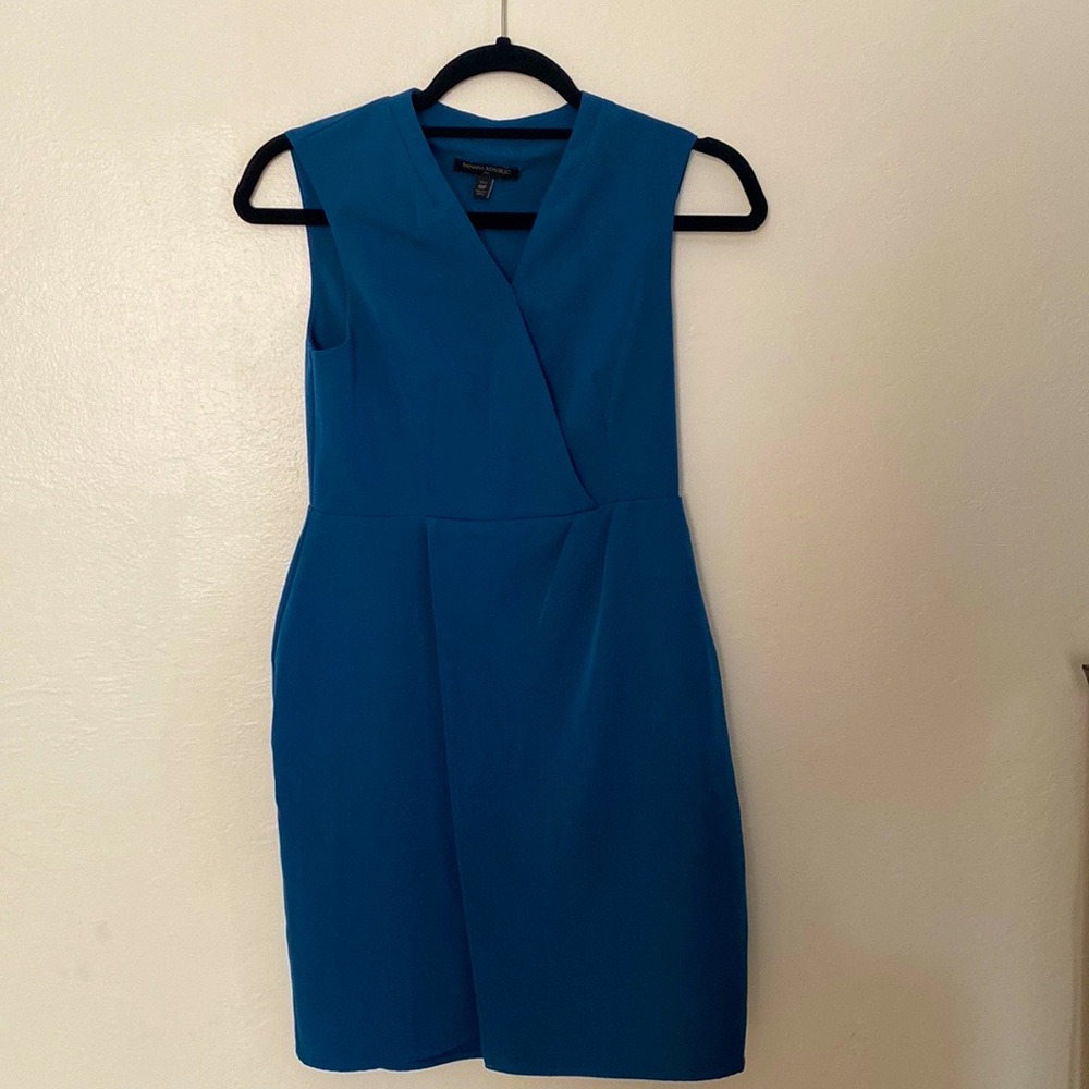 Banana Republic Blue Dress 0P
